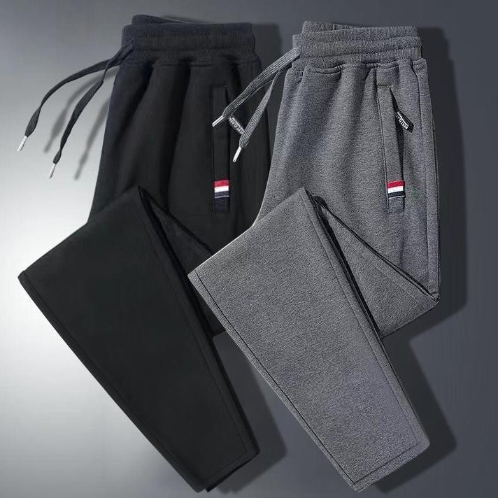 Autumn Casual Pants Men'S Sports Pants Large Size Loose Versatile Leggings Work Sports Pants Autumn Zipper Pants - Image 2